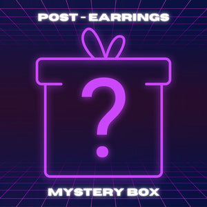 Mystery Box - Post Earrings (20/pairs post earrings - $50.00).