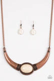 Cause A STEER - Copper Paparazzi Necklace