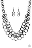 Paparazzi Metro Maven - Black Necklace