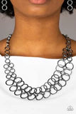 Paparazzi Metro Maven - Black Necklace