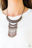 Eastern Empress - Copper Necklace - Paparazzi Accessories