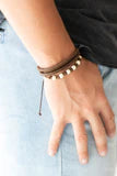 PAPARAZZI "DESERT QUEST" WHITE URBAN BRACELET