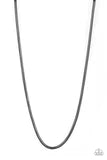 Victory Lap Black Necklace