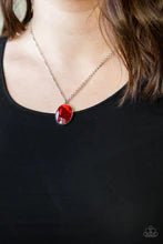 Definitely Duchess - Red Necklace - Paparazzi Accessories