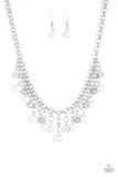 HEIR-headed - White Necklace - Paparazzi Accessories