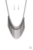 Paparazzi ♥ Divinely Diva - Blue ♥ Necklace