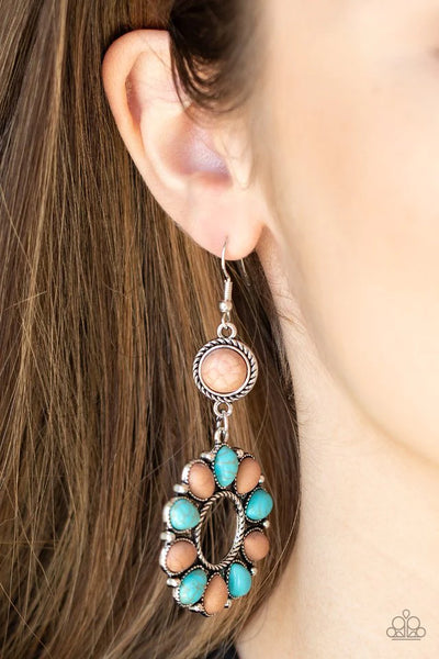 Paparazzi Earring ~ Back At The Ranch - Multi