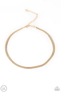 Paparazzi Necklace Serpentine Sheen - Gold