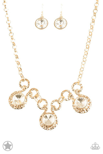 Hypnotized Necklace Set-Gold