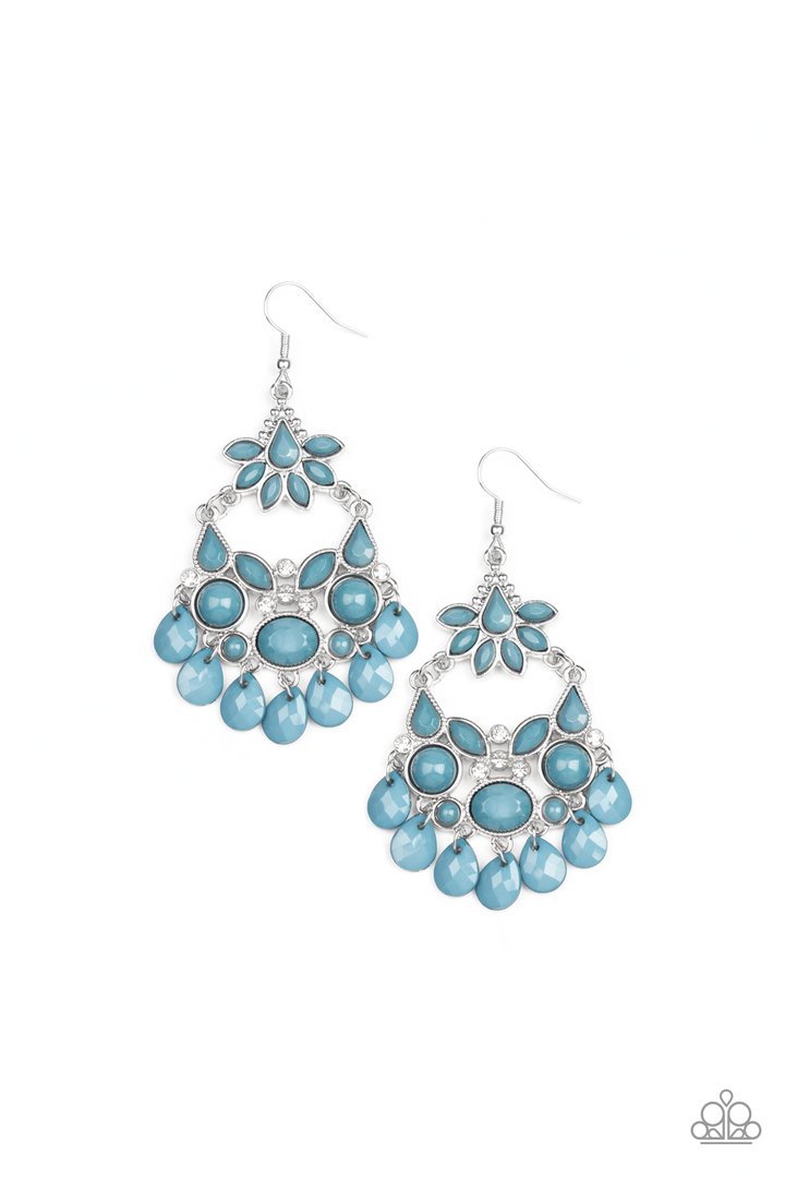 Garden Dream Blue Paparazzi Earrings