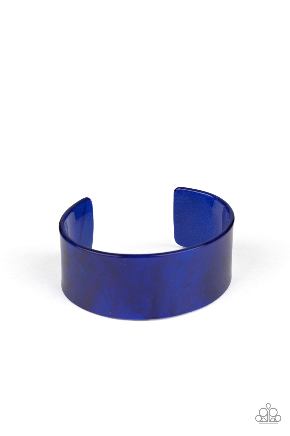 Glaze Over - Blue Paparazzi Bracelet