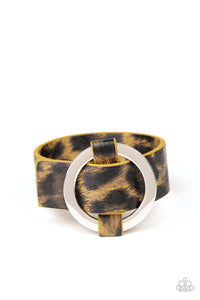 Jungle Cat Couture - Yellow Paparazzi Bracelet