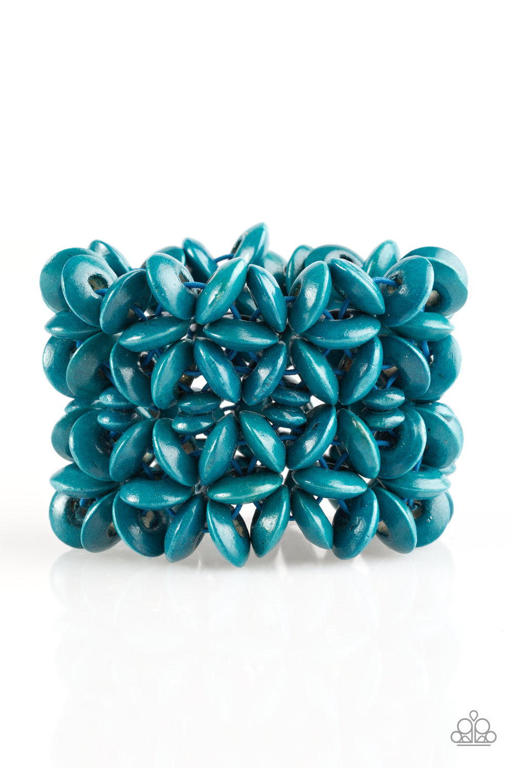 Hawaii Haven - Blue Paparazzi Bracelet