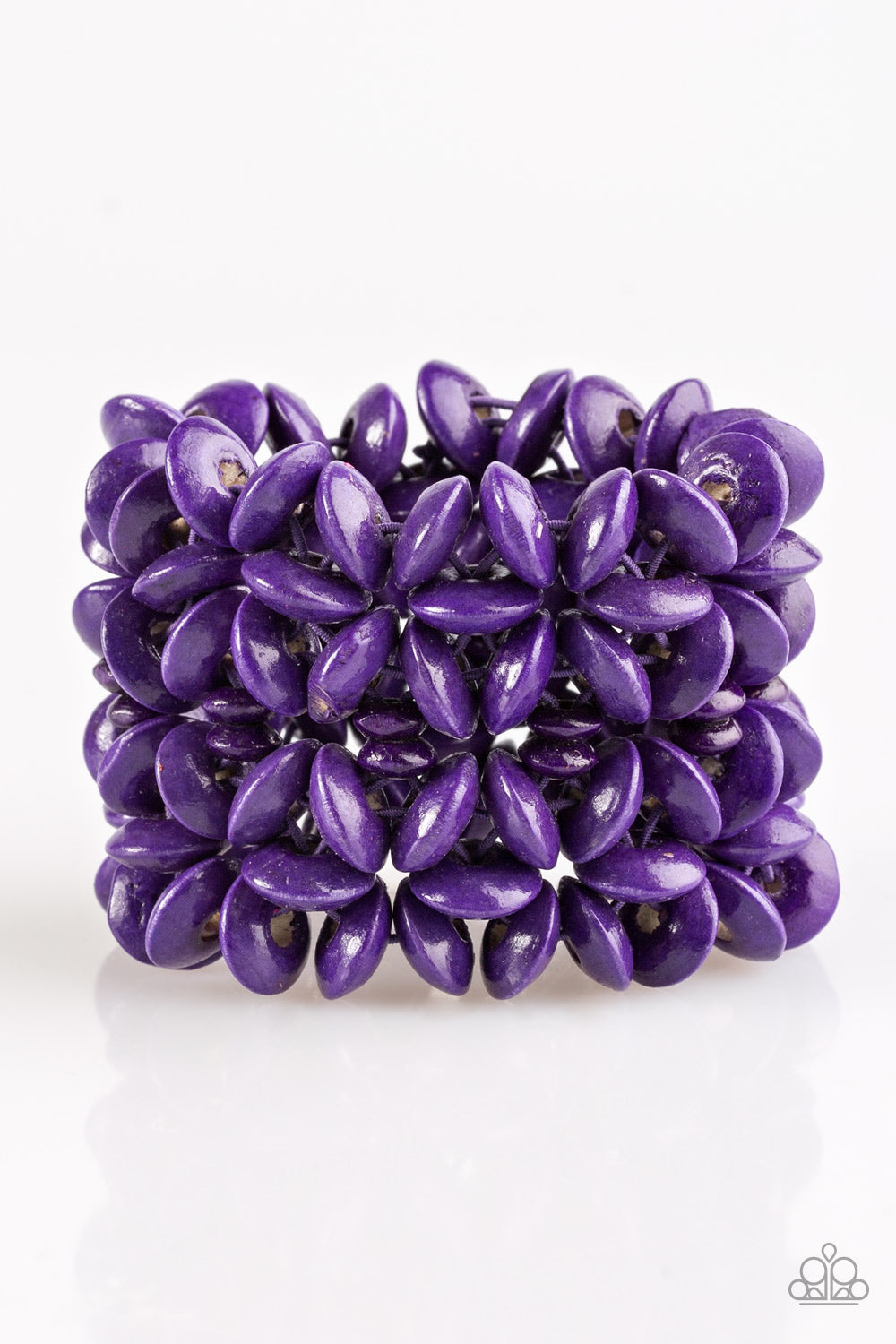 Hawaii Haven - Purple Paparazzi Bracelet