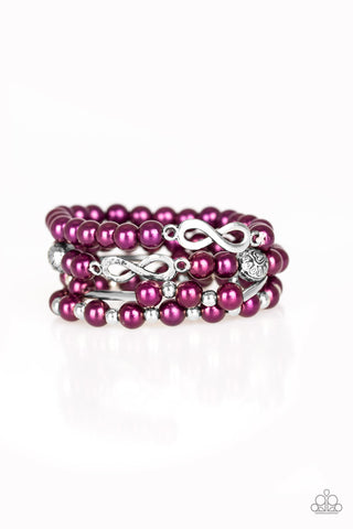 Limitless Luxury Bracelet - Purple Paparazzi Bracelet