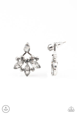 Crystal Constellations - Silver Paparazzi Earring