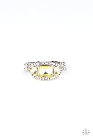 Royal Riches - Yellow Paparazzi Ring