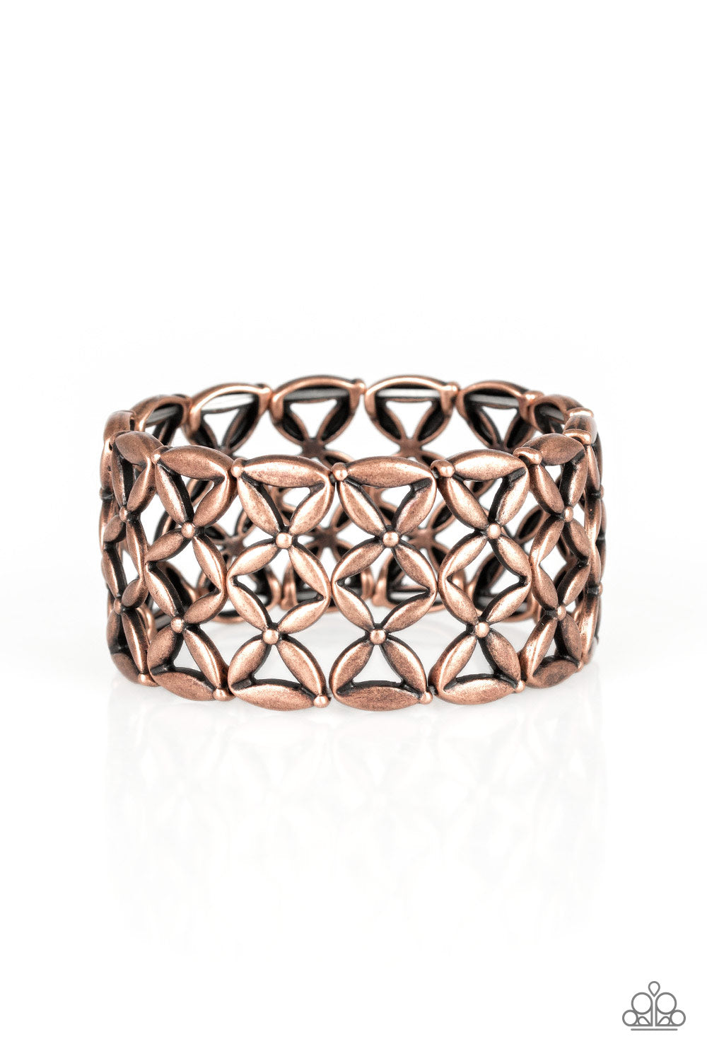 The Big BLOOM - Copper Paparazzi Bracelet