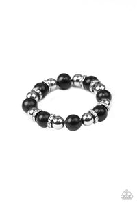 Ruling Class Radiance Black Paparazzi Bracelet