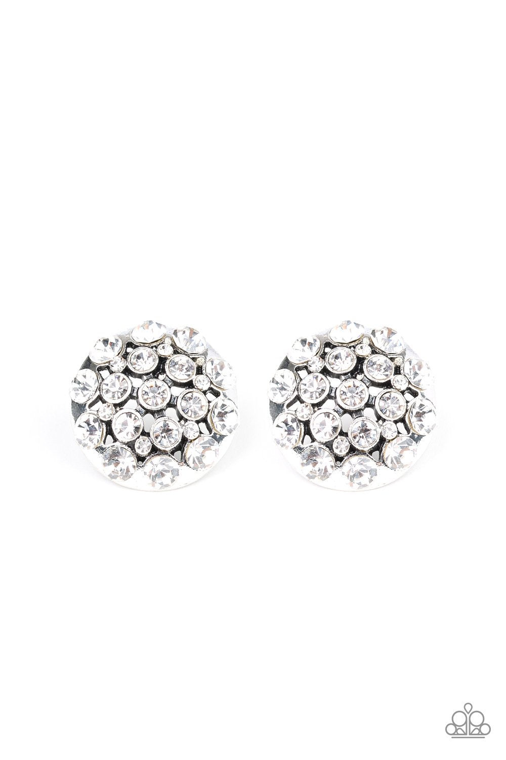 Hollywood drama white post Paparazzi earring