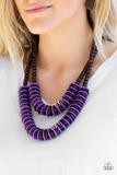 Dominican Disco Purple Paparazzi Necklace